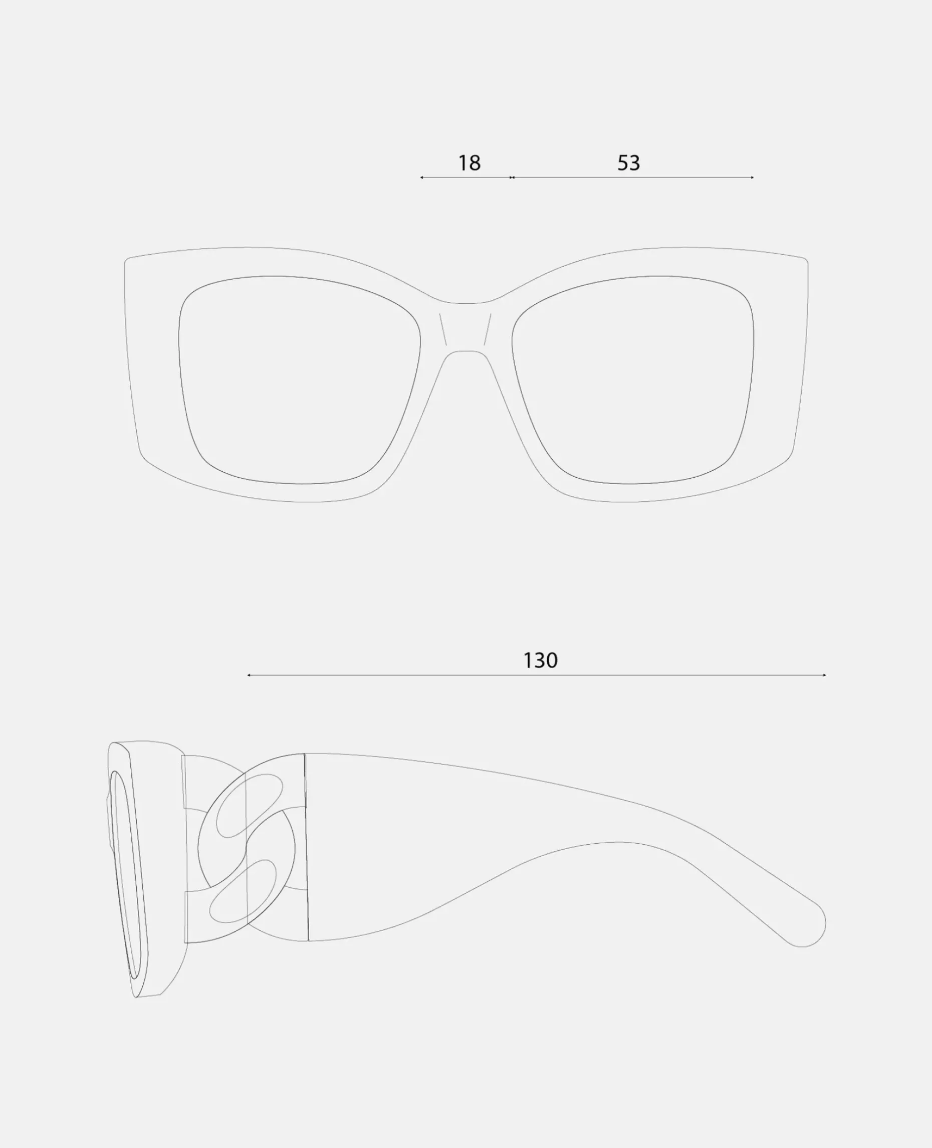 Falabella Square Sunglasses