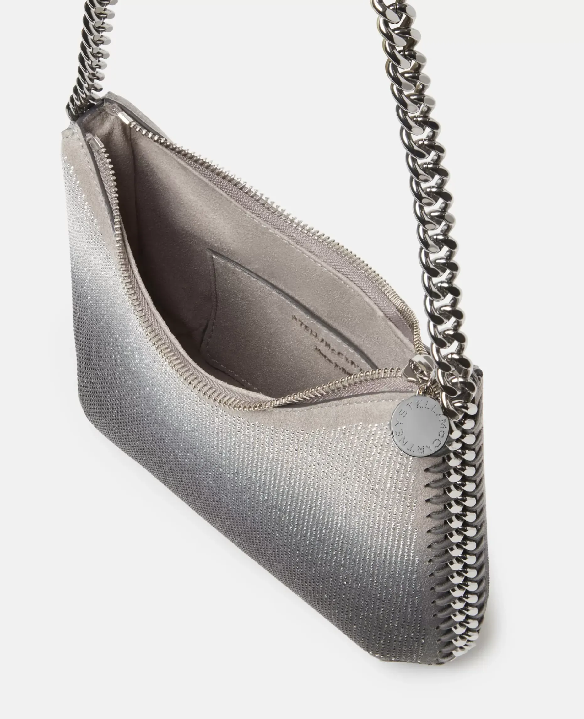 Falabella Zip Crystal Gradient Mini Shoulder Bag