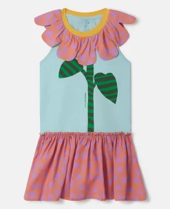Flower Graphic Racerback Dress