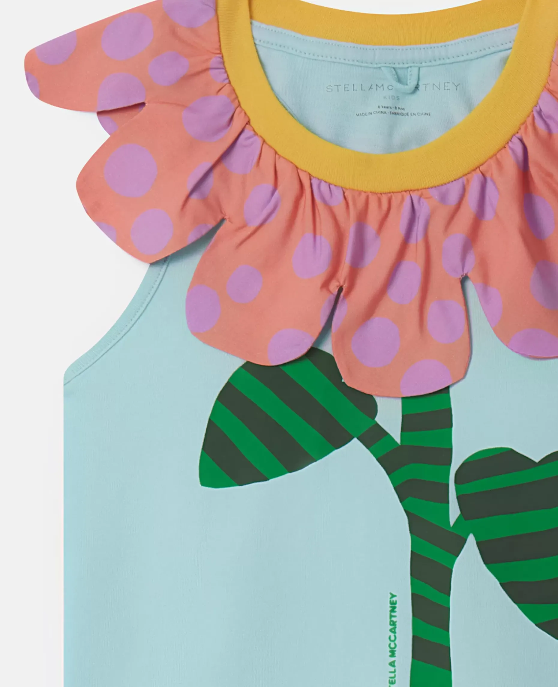 Flower Graphic Racerback Dress