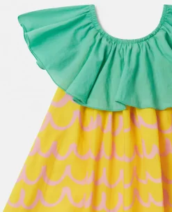 Flower Graphic Tank Dress