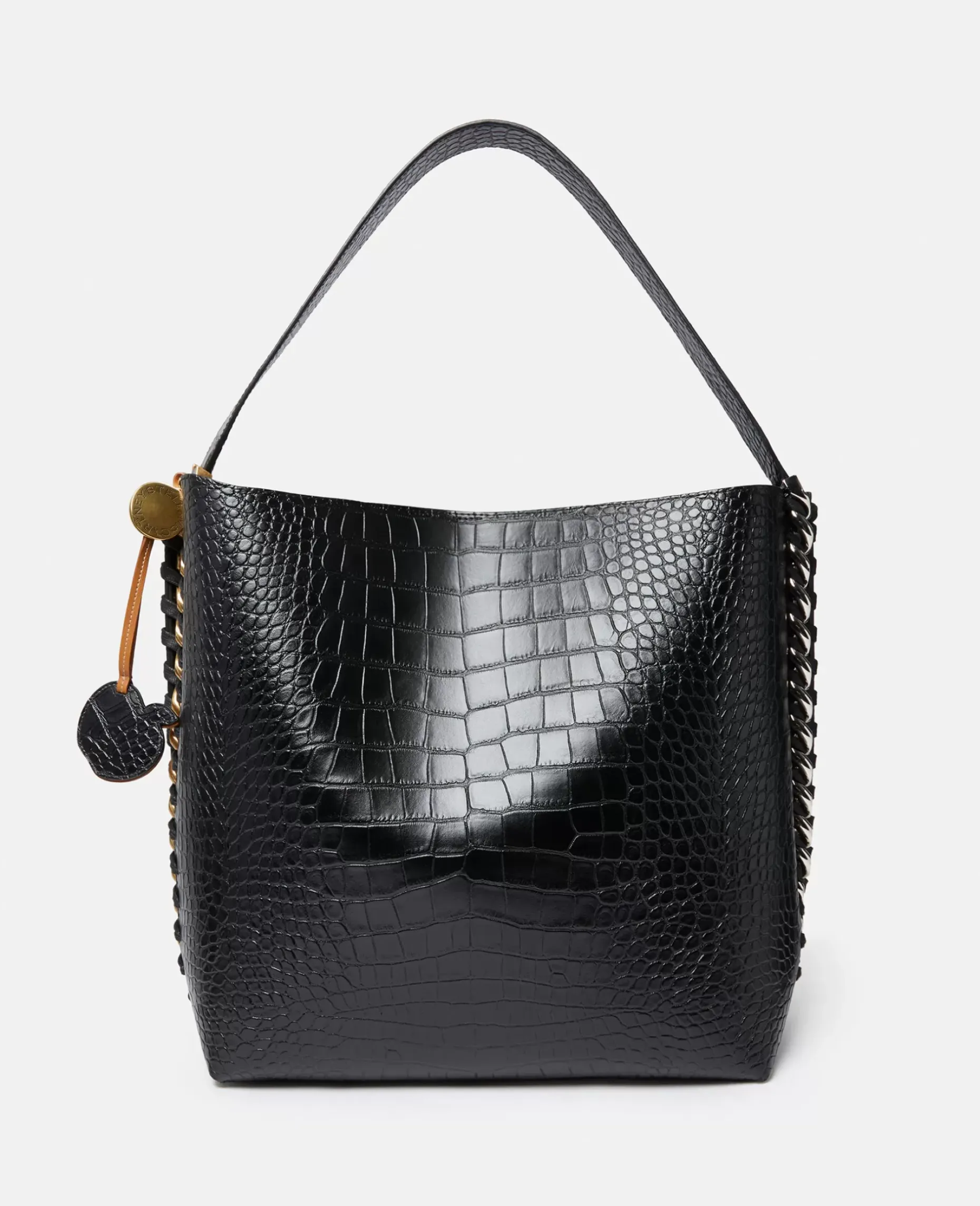 Frayme Croc-Effect Embossed Tote Bag
