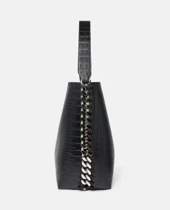 Frayme Croc-Effect Embossed Tote Bag