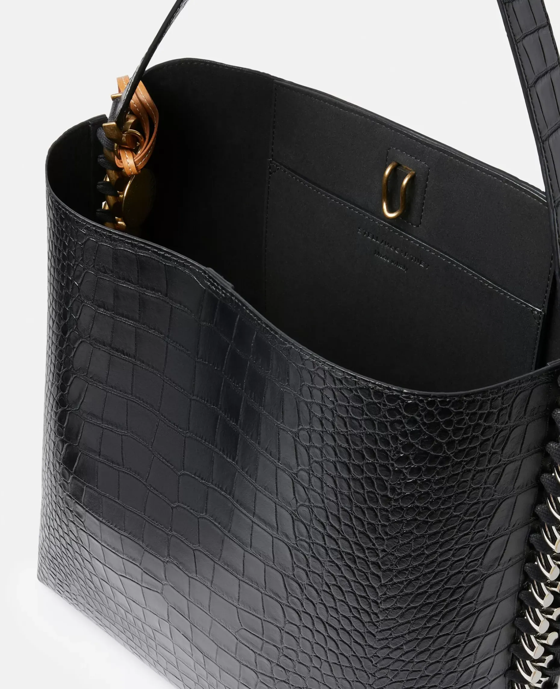 Frayme Croc-Effect Embossed Tote Bag