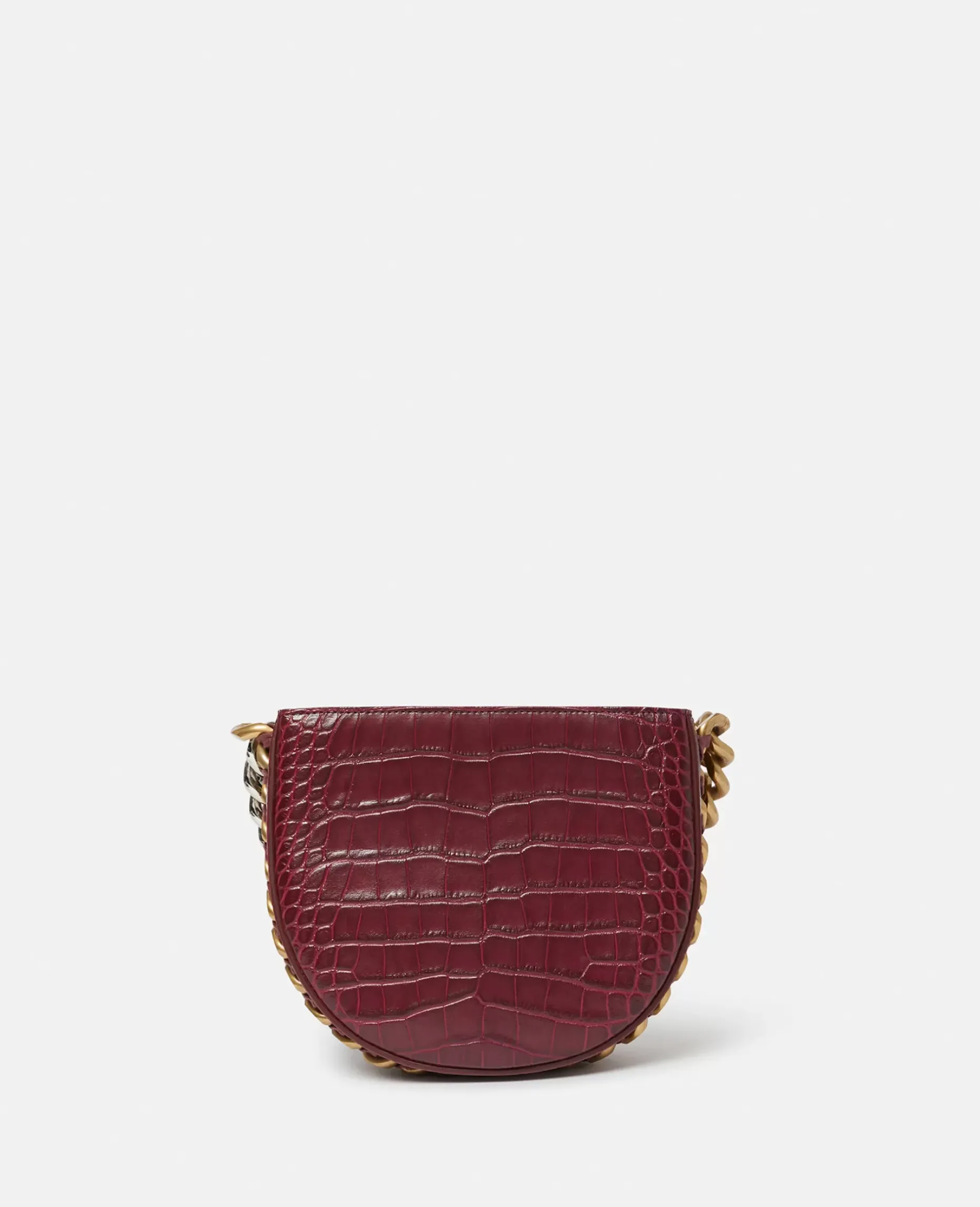 Frayme Croc-Effect Embossed Small Shoulder Bag