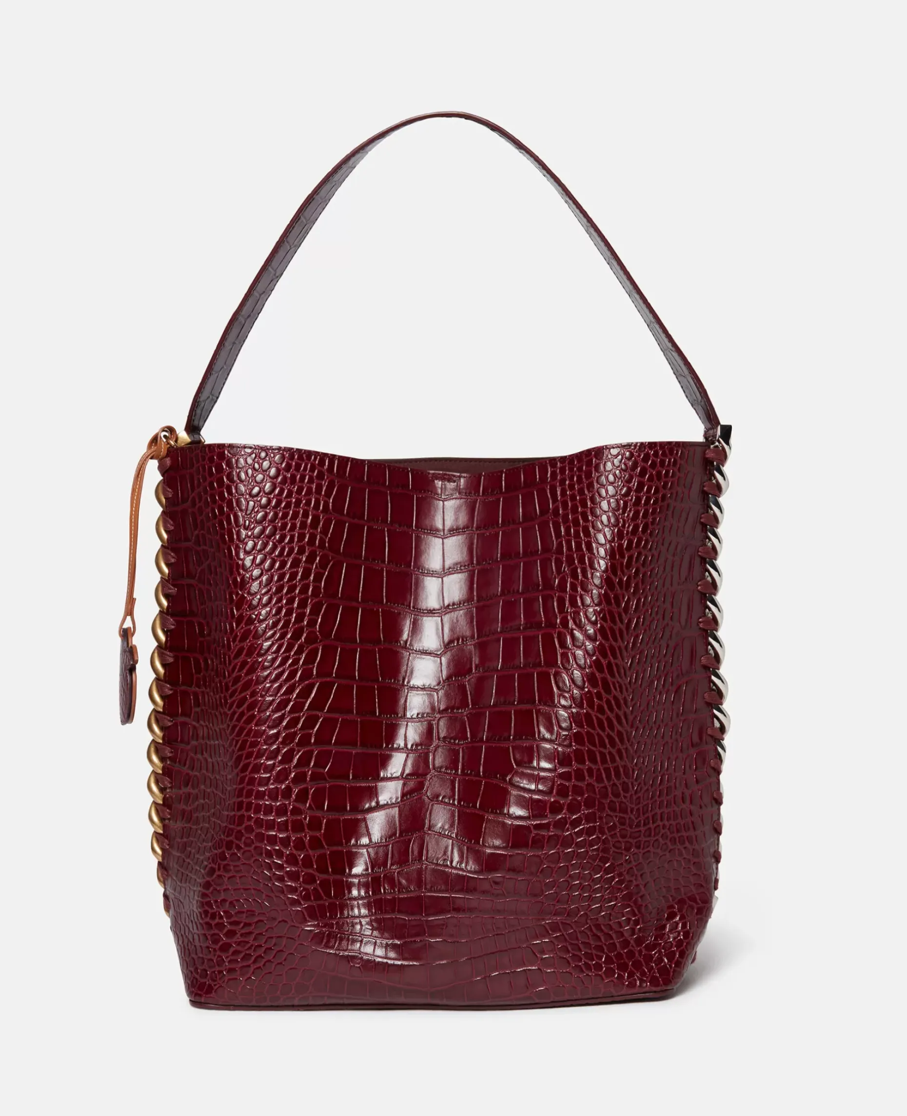 Frayme Croc-Effect Embossed Tote Bag