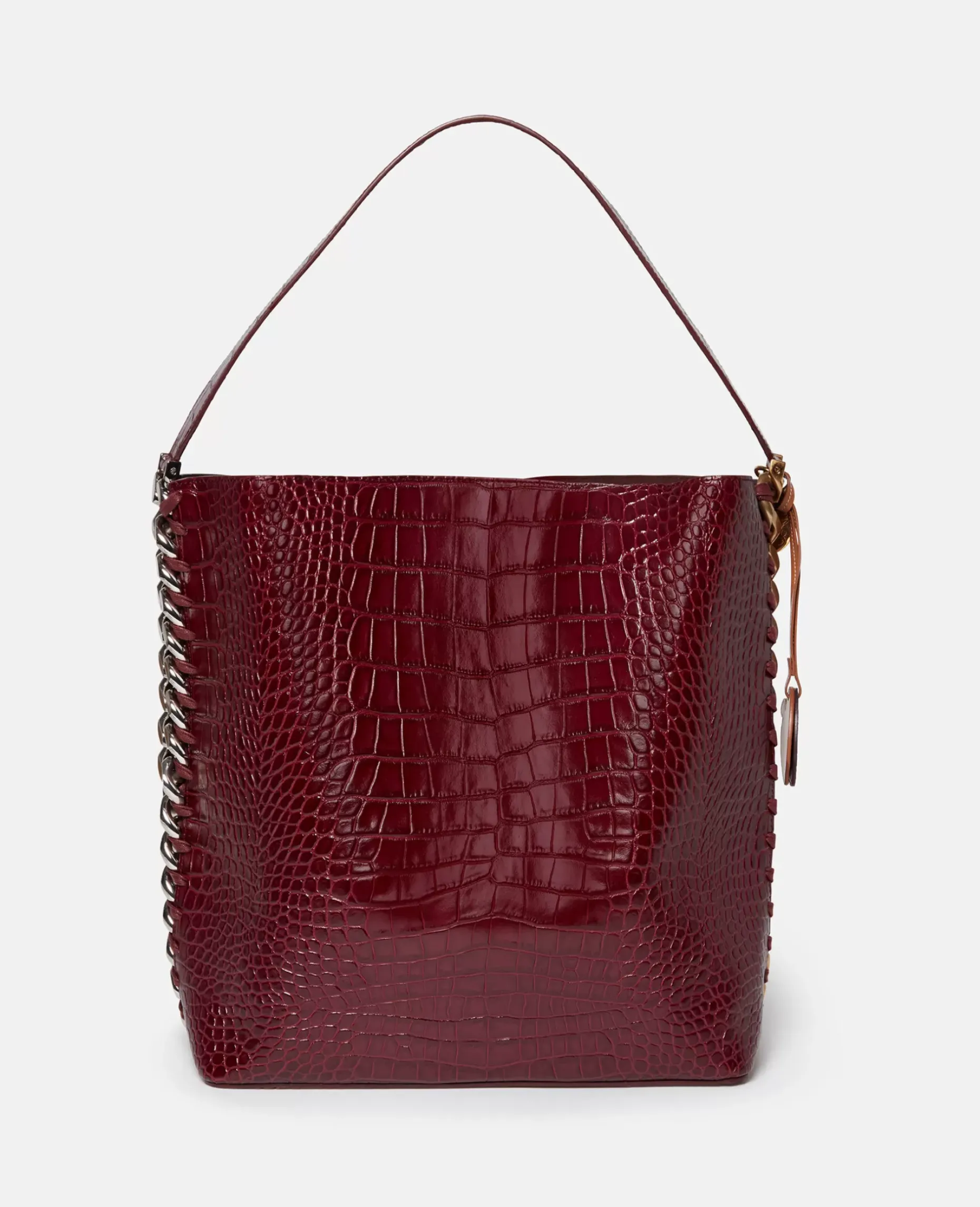Frayme Croc-Effect Embossed Tote Bag