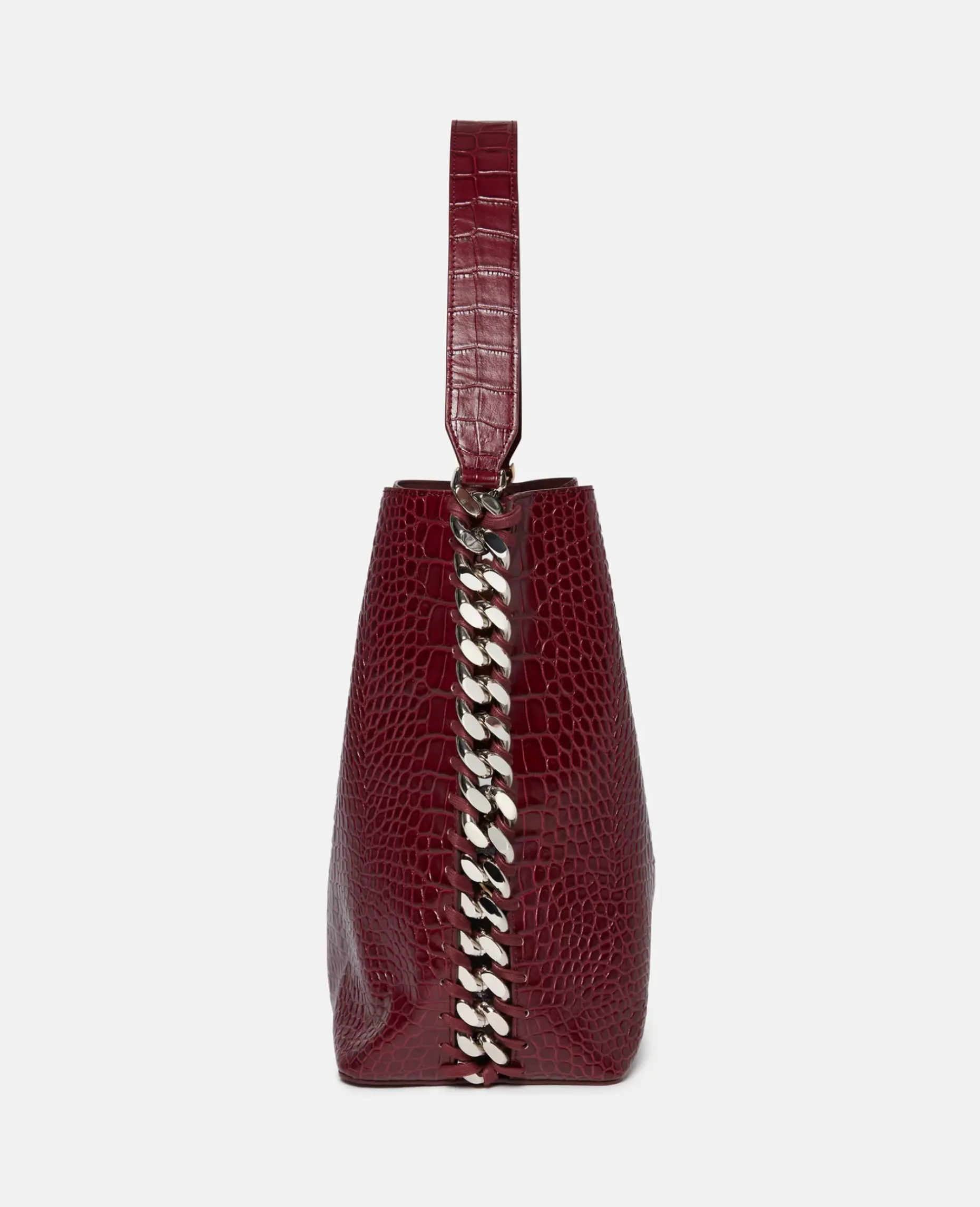 Frayme Croc-Effect Embossed Tote Bag