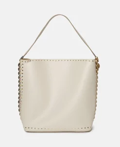 Frayme Studded Grainy Alter Mat Tote Bag