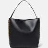 Frayme Studded Grainy Alter Mat Tote Bag