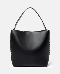 Frayme Studded Grainy Alter Mat Tote Bag