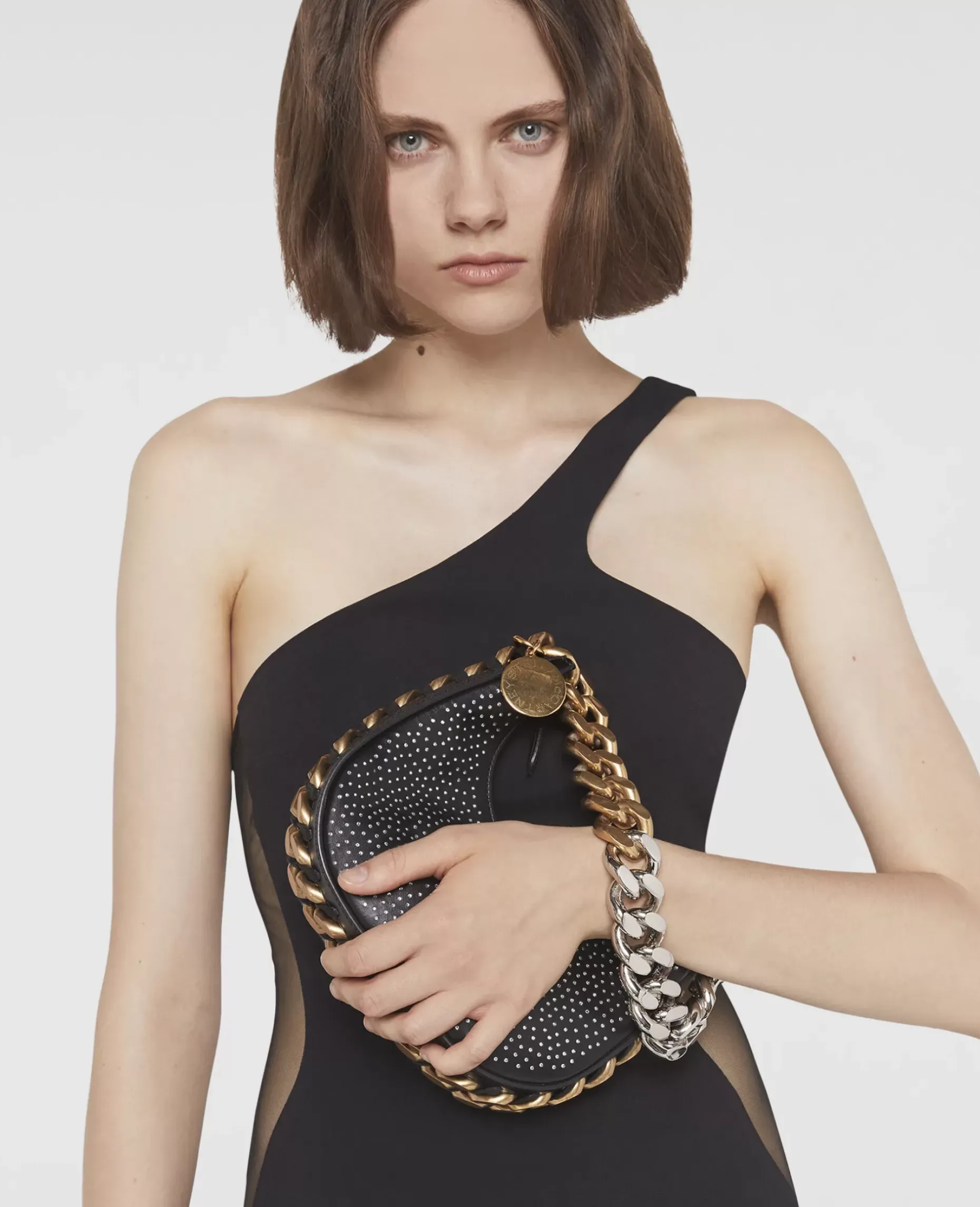 Frayme Zipped Mini Hobo Bag