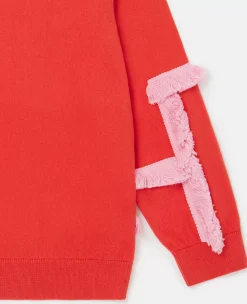 Fringed Lines Jumper