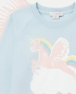 Fringed Unicorn Cloud Sweatshirt