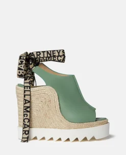 Gaia Alter Mat Peeptoe Wedge Espadrilles
