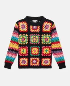 Granny Square Crochet Jumper