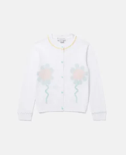 Graphic Flower Cardigan