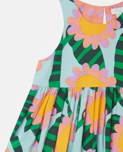 Graphic Flower Print Sundress