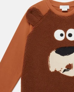 Grizzly Bear Fleece Sweatshirt