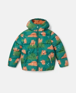 Grizzly Bear Puffer Coat