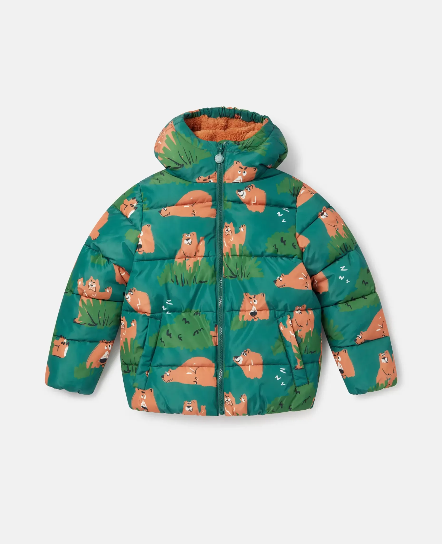 Grizzly Bear Puffer Coat