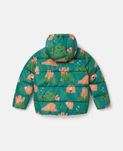Grizzly Bear Puffer Coat
