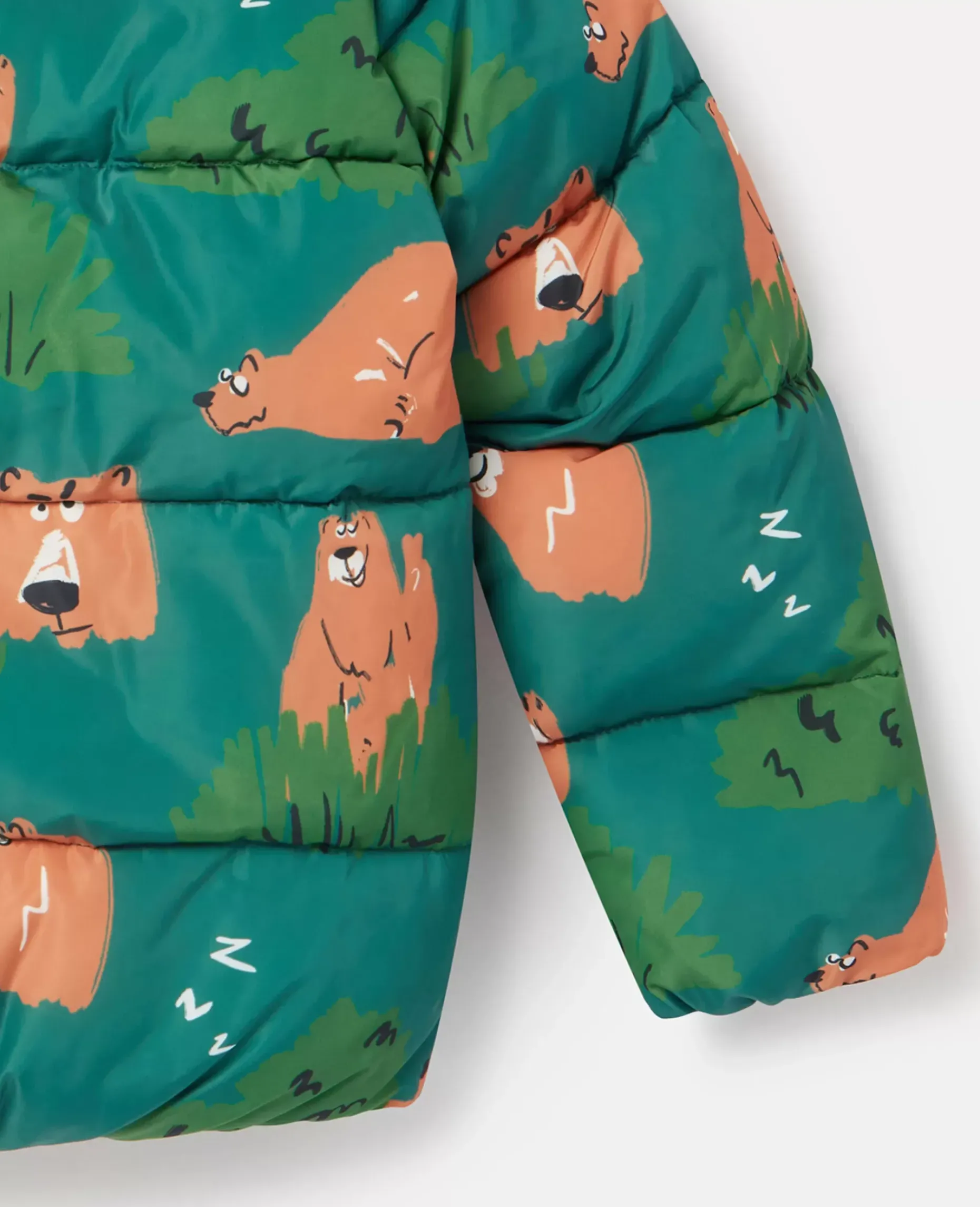 Grizzly Bear Puffer Coat