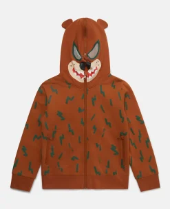 Grizzly Bear Zip Hoodie
