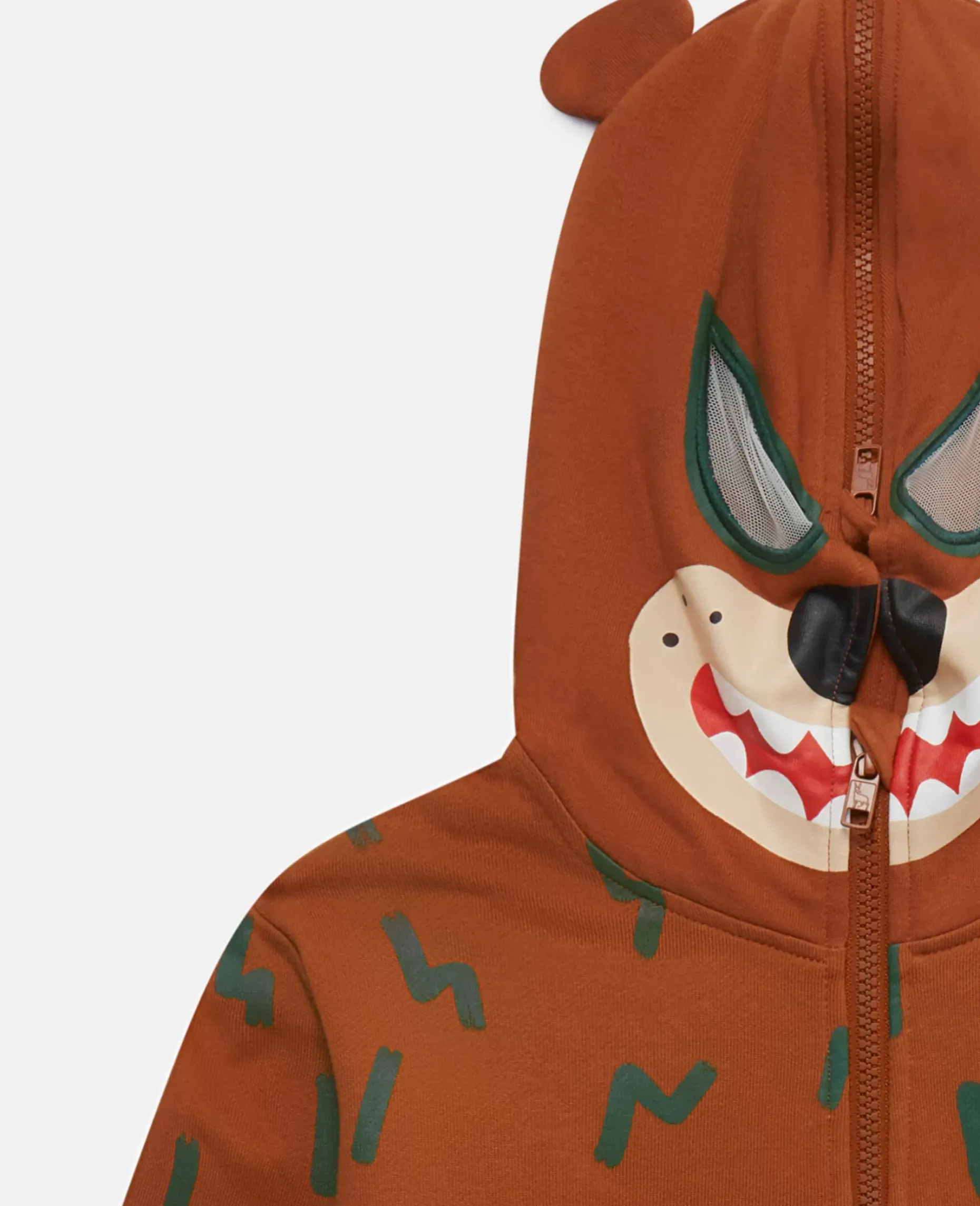 Grizzly Bear Zip Hoodie