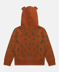 Grizzly Bear Zip Hoodie