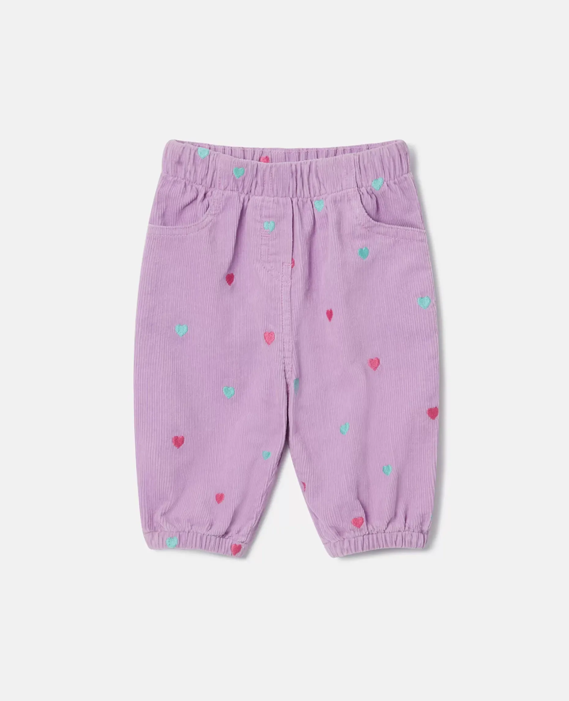 Heart Embroidery Baby Jeans