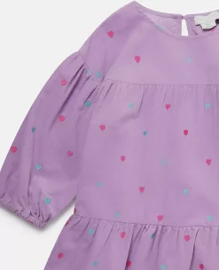 Heart Embroidery Dress