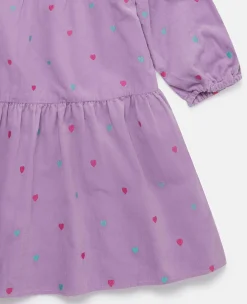 Heart Embroidery Dress