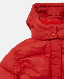 Hooded Longline Puffer Coat