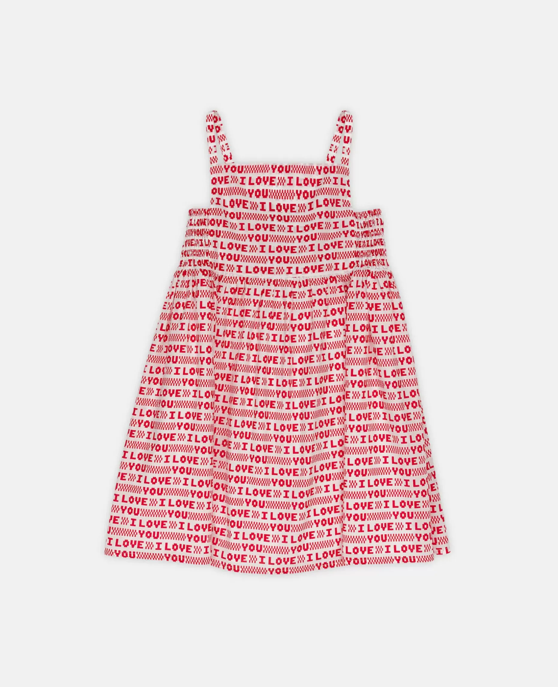 I Love You' Heart Print Dress