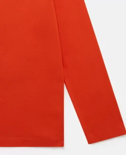 Langarmshirt Mit Smiling Flower Motiv