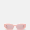 Logo Cat Eye Sunglasses