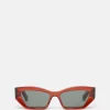 Logo Cat Eye Sunglasses