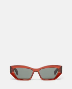 Logo Cat Eye Sunglasses
