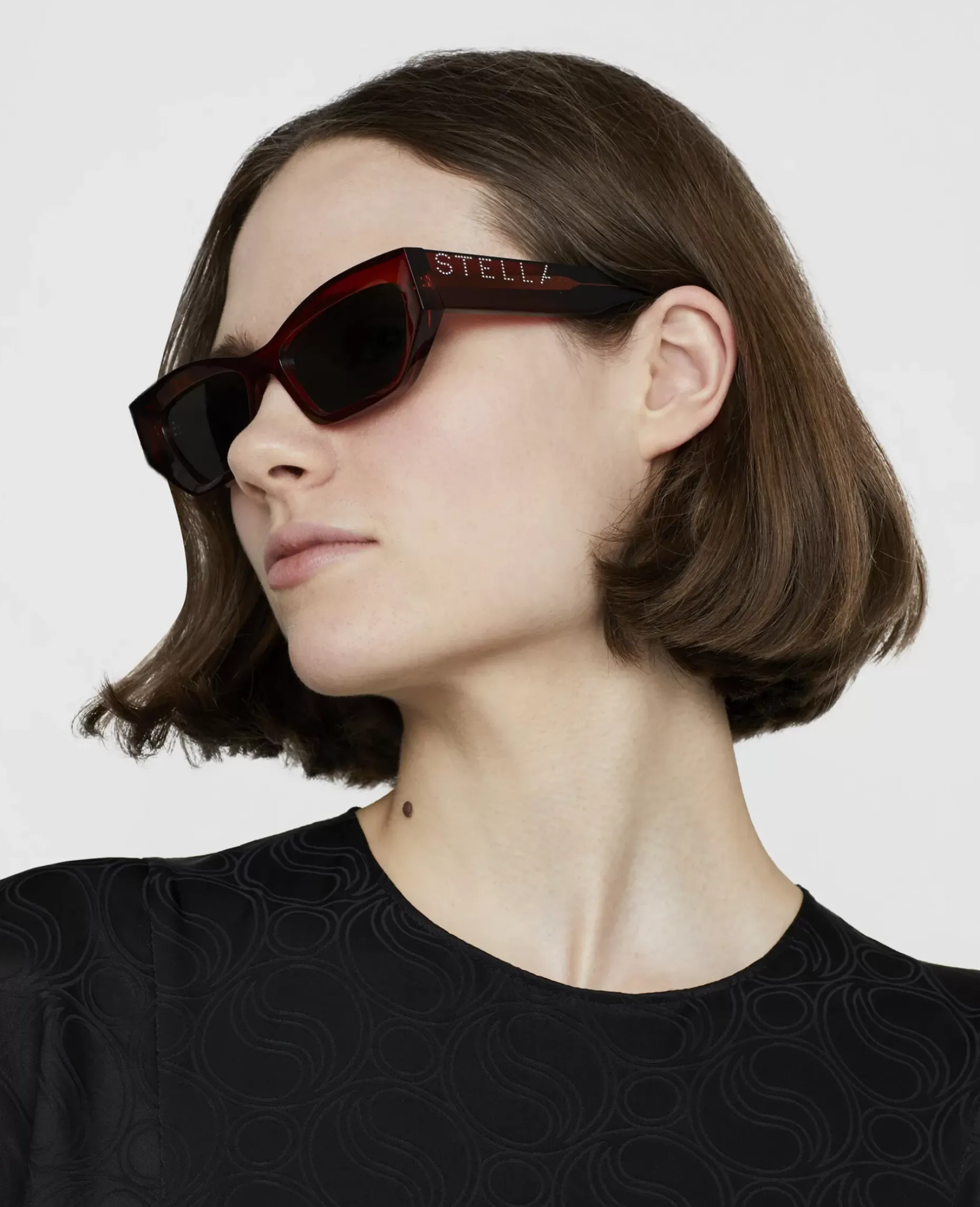 Logo Cat Eye Sunglasses