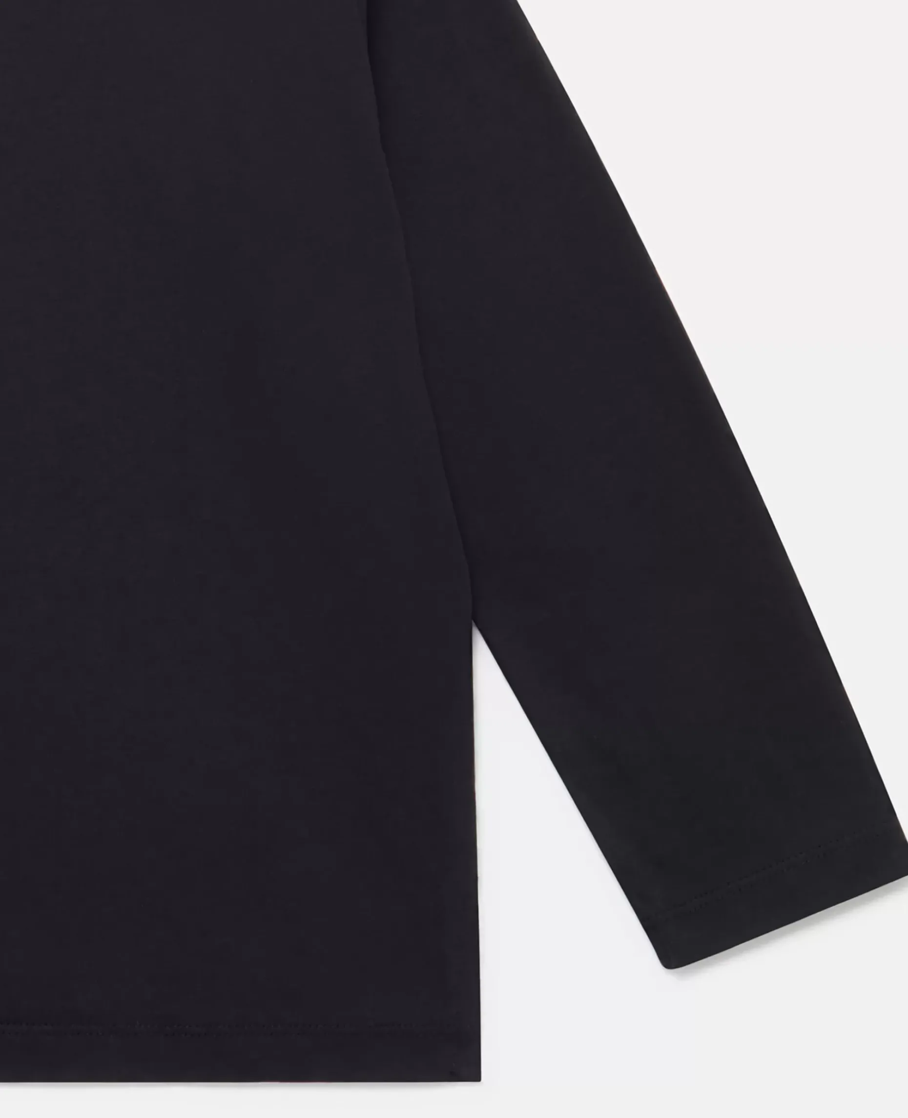 Logo Embroidery Long Sleeve T-Shirt