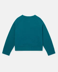 Logo Flower Garland Sweatshirt