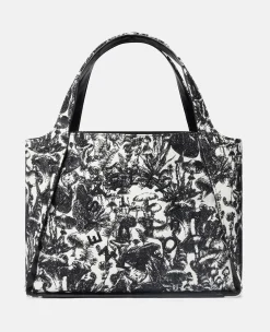 Logo Fungi Forest Toile De Jouy Tote Bag