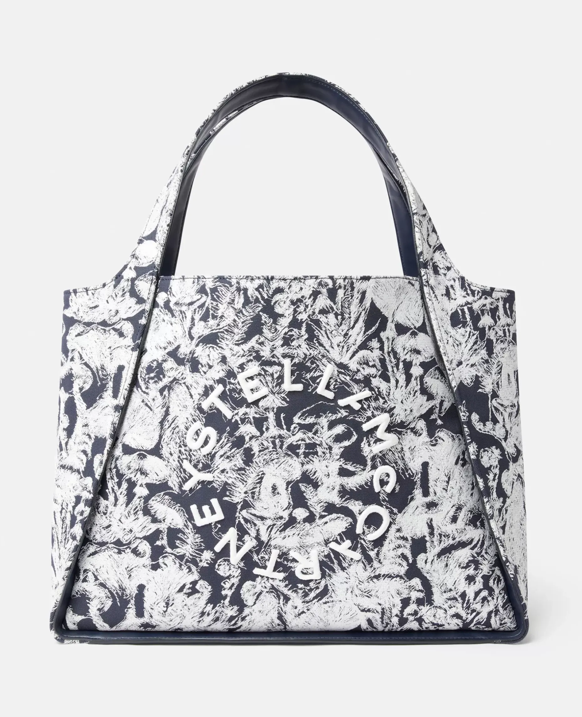 Logo Fungi Forest Toile De Jouy Tote Bag