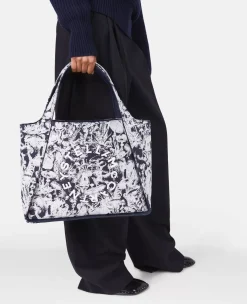 Logo Fungi Forest Toile De Jouy Tote Bag
