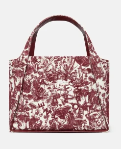 Logo Fungi Forest Toile De Jouy Tote Bag