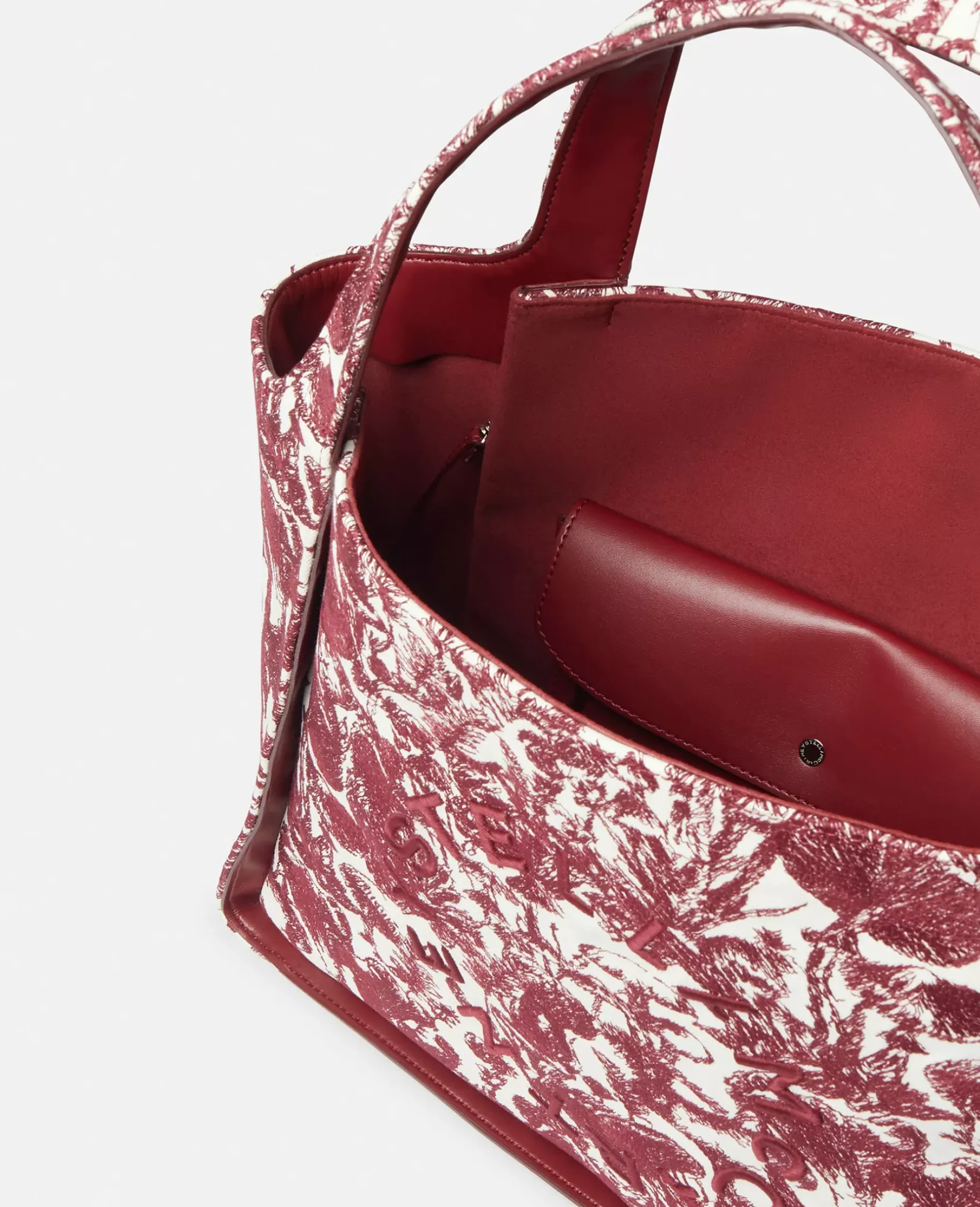 Logo Fungi Forest Toile De Jouy Tote Bag