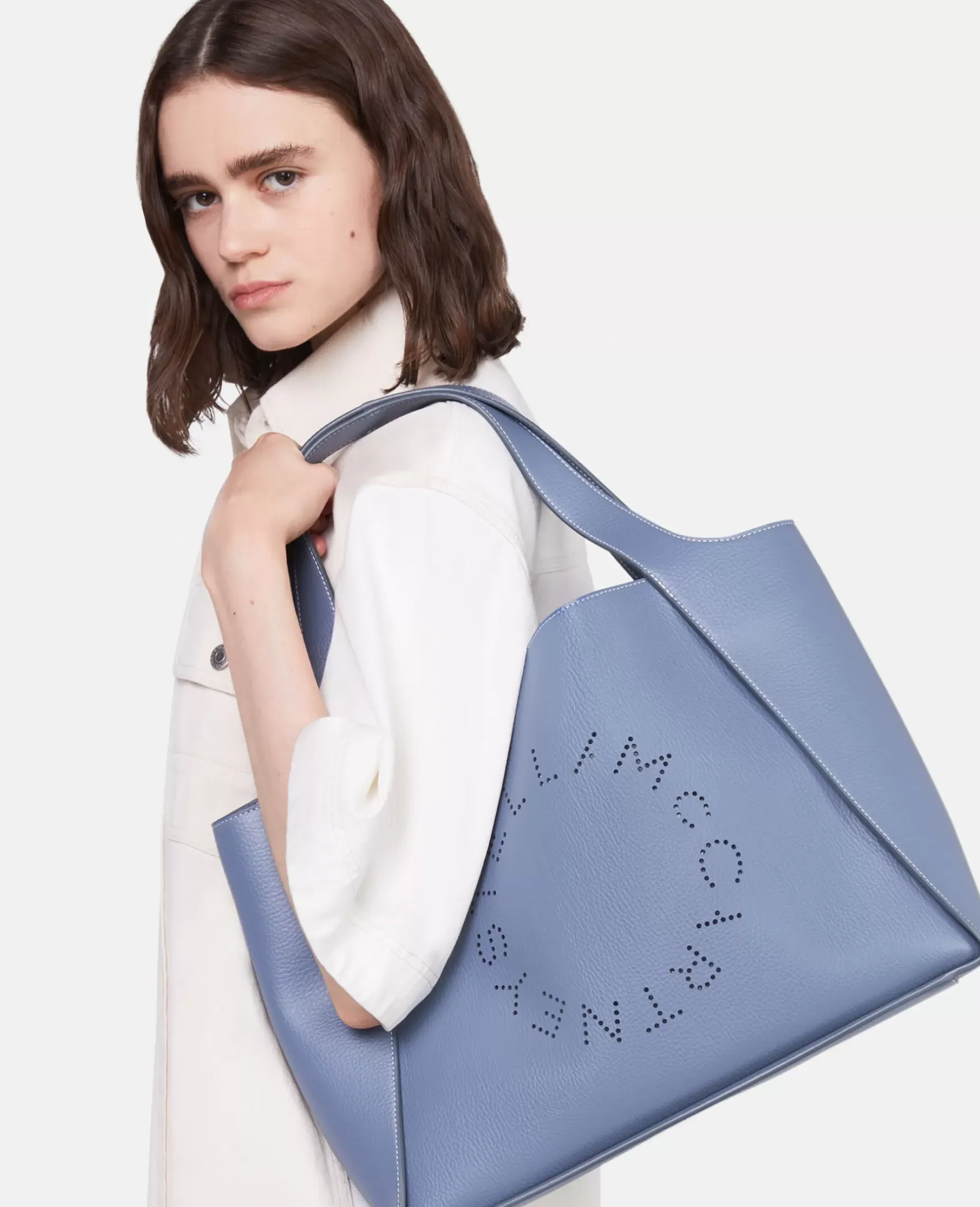 Logo Grainy Alter Mat Tote Bag