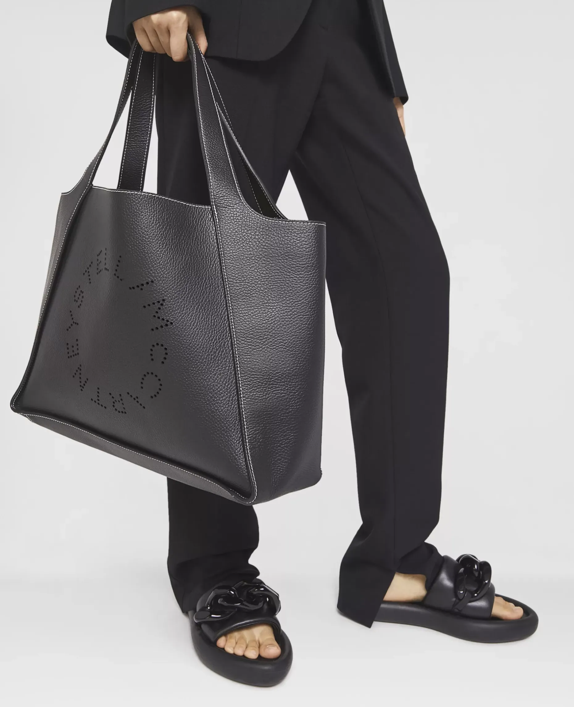 Logo Grainy Alter Mat Tote Bag