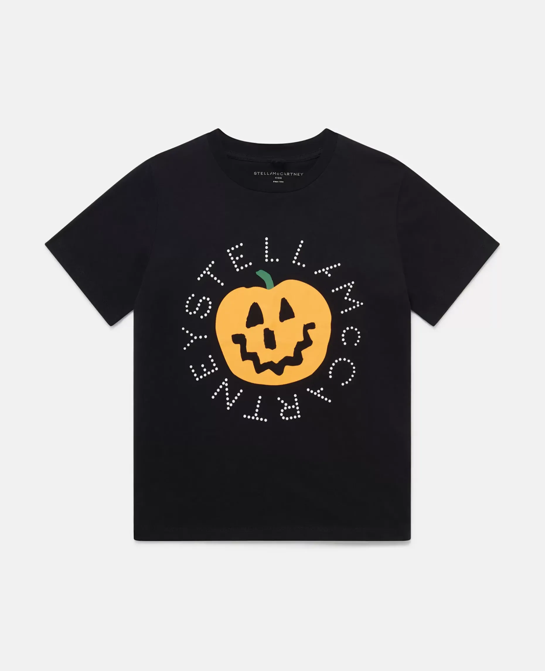 Logo Pumpkin Print T-Shirt